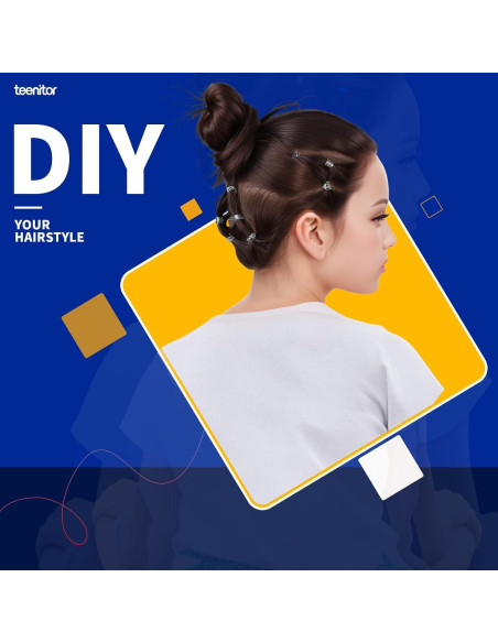 Bandas de Pelo Elásticas Transparentes Teenitor, 2000 Piezas, 2mm x 30mm