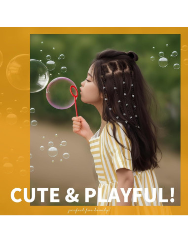 Bandas de Pelo Elásticas Transparentes Teenitor, 2000 Piezas, 2mm x 30mm