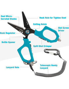 Kit de Herramientas de Pesca FLISSA 3 Piezas con Balanza 20 kg 2