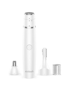 Recortador de Vello Facial 3-en-1 Aisleek USB-C Indoloro