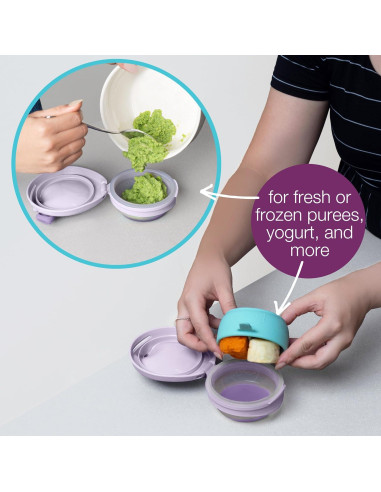 Bolsa Reutilizable para Comida b.box 110ml Sonrosado