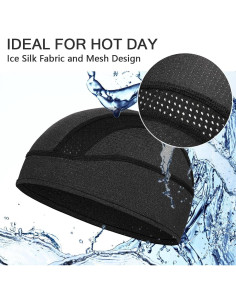 Gorro Skull Cap MELASA para Ciclismo y Running - Talla Única 2