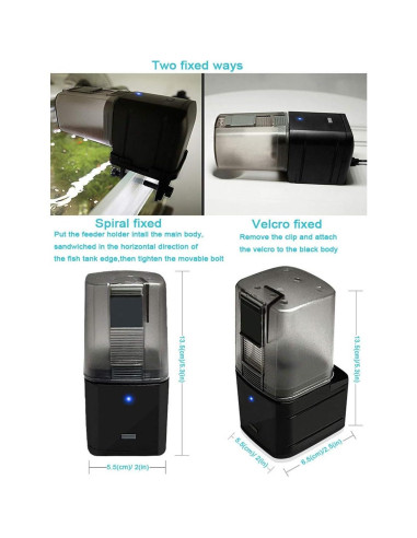 Alimentador Automático de Peces LONDAFISH WiFi Control Voz