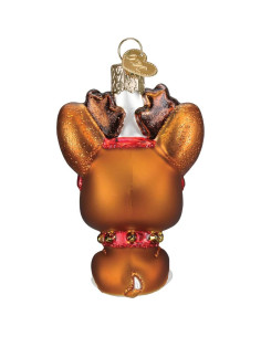 Adorno de Vidrio Soplado Roxie Old World Christmas 10.8x5.7x7.6cm 2