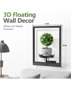 Jardinera de Pared VEILS para Plantas de Interior 40.6x30cm 2