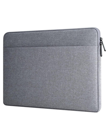 Funda Acolchada para Laptop HEDUGO 33-36 cm Gris con Bolsillo