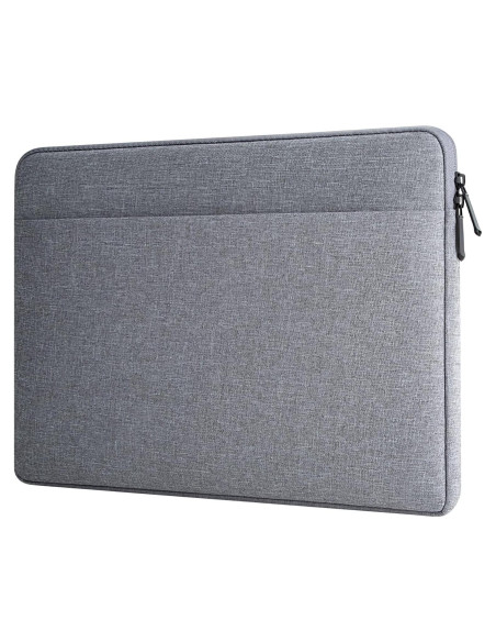 Funda Acolchada para Laptop HEDUGO 33-36 cm Gris con Bolsillo