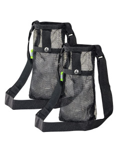 2PCS Bolsa Portabotellas de Agua Zuihug - Soporte Negro L