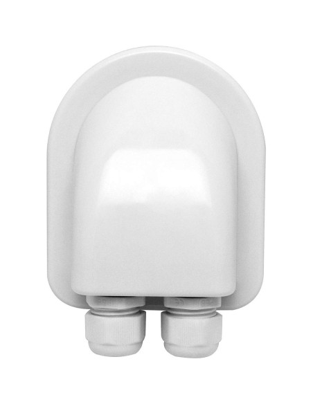 QWORK Carcasa Doble Entrada de Cable IP68 Impermeable 2 Pcs