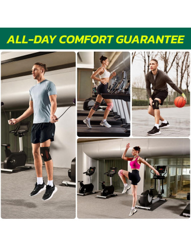 Férula para Rodilla aoFIT Mediana con Estabilizadores y Gel