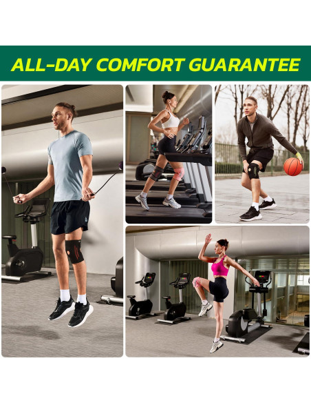 Férula para Rodilla aoFIT Mediana con Estabilizadores y Gel