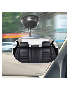 Espejo Retrovisor para Bebés DUSCOKE Ajustable 360 Negro