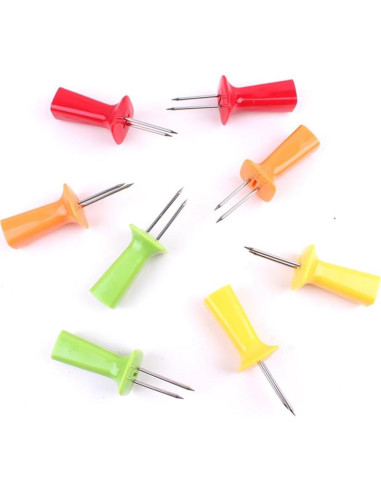 Tenedores de Maíz de Acero Inoxidable SUPVOX - 16 Pcs