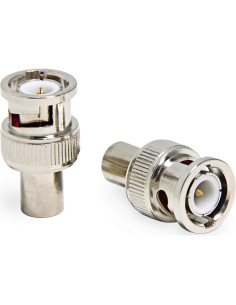 Terminador BNC 50 Ohm RFAdapter - 2 Paquete Conectores Coaxiales 2