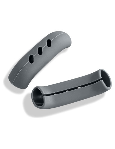 2 Fundas de Silicona para Mangos de Sartenes Huakaile Gris