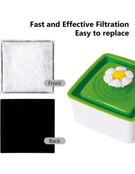 Filtros de Carbono para Fuente de Agua Catit - 6 Pack