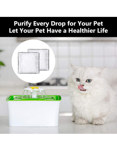 Filtros de Carbono para Fuente de Agua Catit - 6 Pack