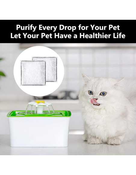 Filtros de Carbono para Fuente de Agua Catit - 6 Pack