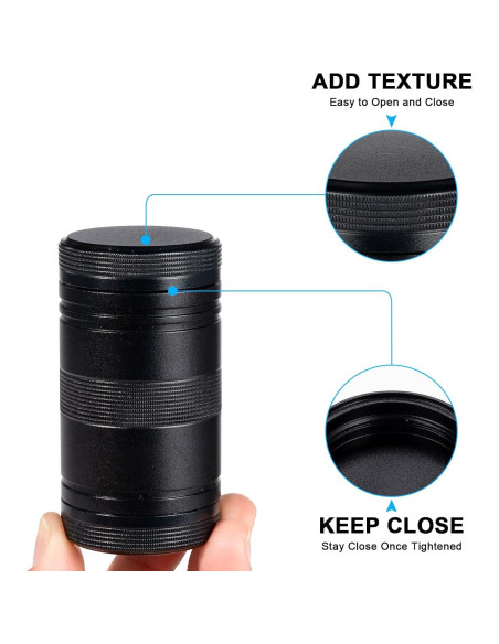 Caja de Pastillas de Metal SOBAHIDO AM PM Compacta Negra