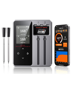 Termómetro de Carne Inalámbrico Bluetooth Newise BMT02 con 2 Probes