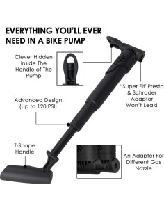 Kit de Reparación de Neumáticos WOTOW con Bomba Mini y Bolsa Impermeable 2