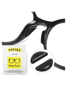 Almohadillas de Silicona Antideslizantes FOFALY - 10 Pares Negros