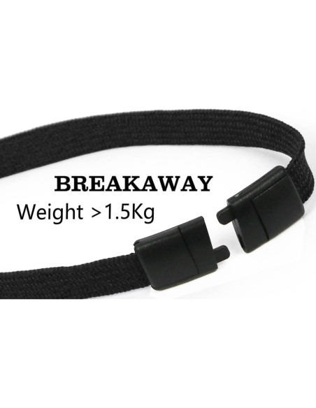 Cintas de seguridad Bird Fiy negras con gancho J - 25 PCS