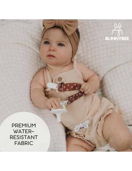 Set de 6 Clips de Chupete BUNNYBEE Unisex Osos Equilibrados