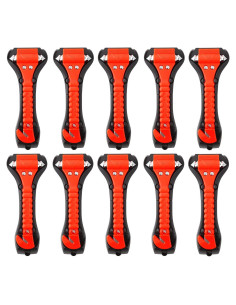 Martillo de Seguridad SINSEN 10 PCS Escape Emergencia 2-en-1