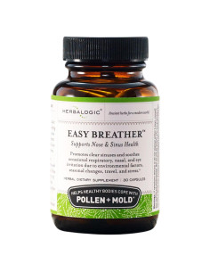 Cápsulas de Hierbas Easy Breather - 30 Unidades - Apoyo Respiratorio