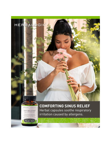 Cápsulas de Hierbas Easy Breather - 30 Unidades - Apoyo Respiratorio