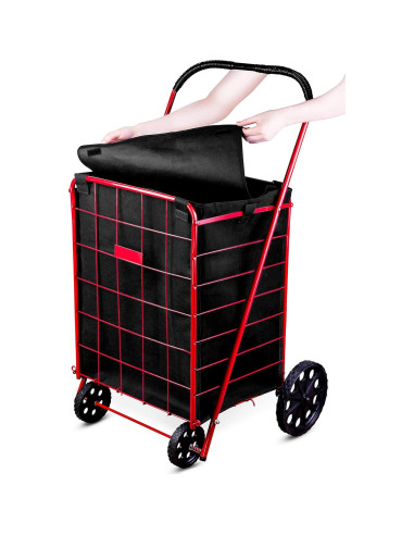 Forro de Carrito de Compras Handy Laundry Negro Impermeable