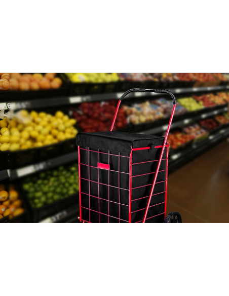Forro de Carrito de Compras Handy Laundry Negro Impermeable