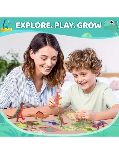 Bombas de Baño Orgánicas STARYAR - 9 Piezas con Juguetes Dino