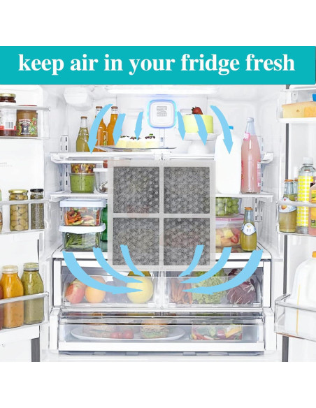 Filtro de Aire de Refrigerador SEISSO LT120F - 3 Paquetes Carbono Filtro de Aire de Refrigerador SEISSO LT120F - 3 Paquetes Carbono