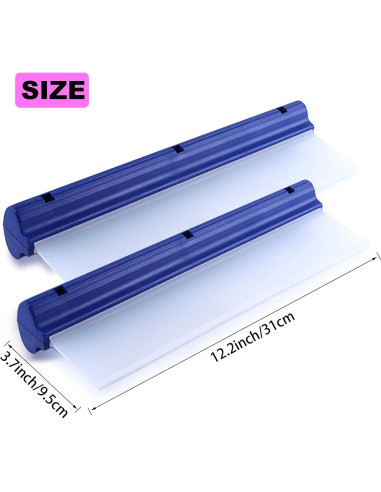 Limpiaparabrisas de Silicona Pushaccas 30.48 cm 2 Piezas