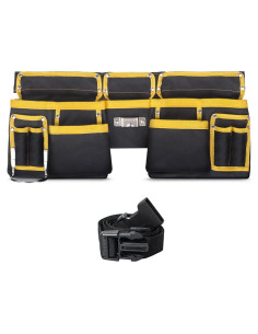Cinturón de herramientas ARTICHIC 11 bolsillos ajustable 121 cm