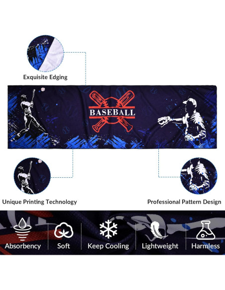 Toalla Enfriadora Sukeen 101.6x30.5cm para Deportes