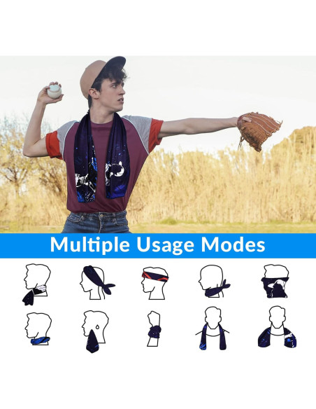 Toalla Enfriadora Sukeen 101.6x30.5cm para Deportes