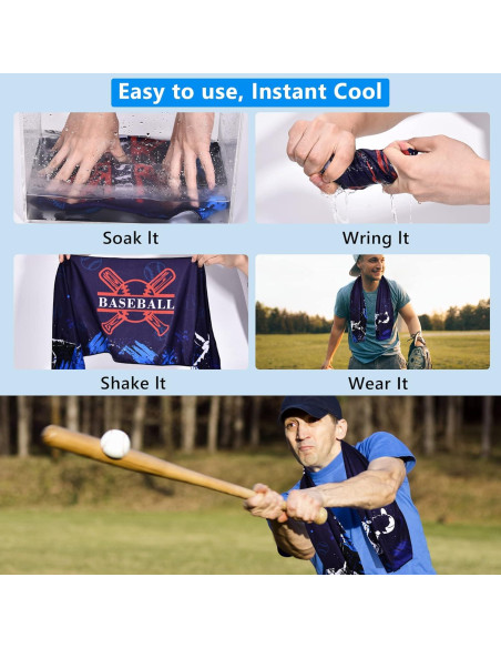 Toalla Enfriadora Sukeen 101.6x30.5cm para Deportes