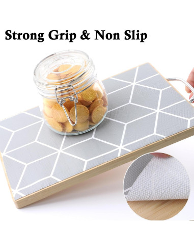 Forro de Estante Antideslizante GMCOZY 25.4 cm x 6.1 m Gris