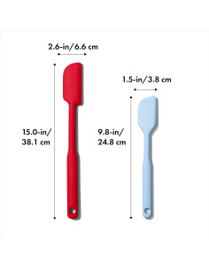 Juego de Espátulas de Silicona OXO Good Grips 2 Piezas 2