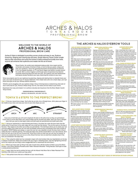 Polvo de Cejas Arches & Halos - 2 Tonos Neutros - 24.99 g