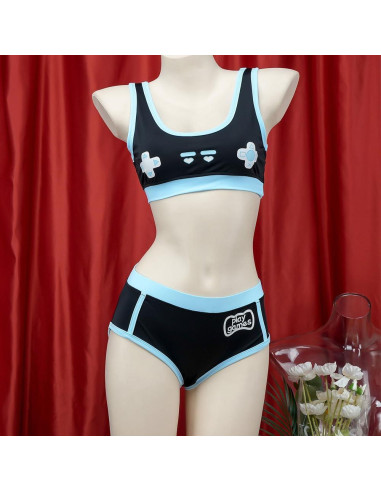 Ropa de Baño Sexy de Yoga para Cosplay QNCLO - Talla Única