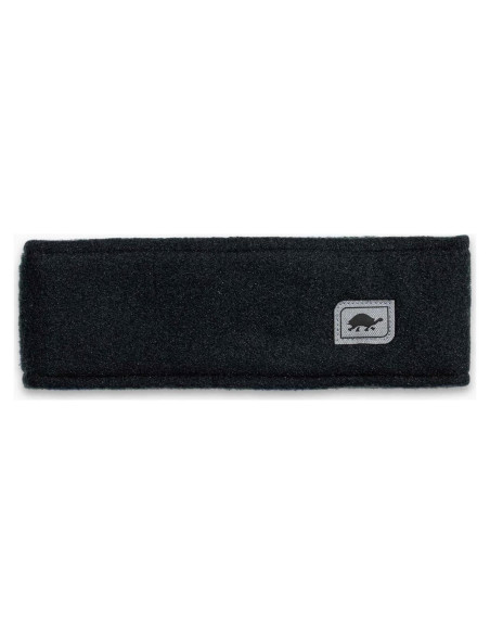 Diadema de Fleece Turtle Fur Triple Capa para Adultos - Negro