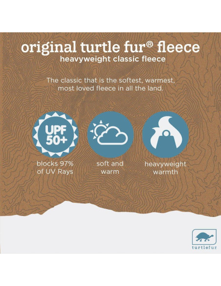 Diadema de Fleece Turtle Fur Triple Capa para Adultos - Negro