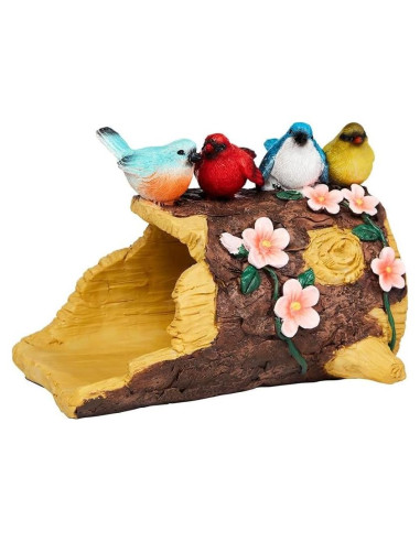 Cubierta de desagüe de resina The Lakeside Pájaro 21.3x16.5cm