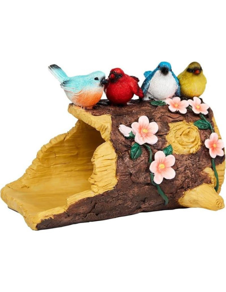 Cubierta de desagüe de resina The Lakeside Pájaro 21.3x16.5cm