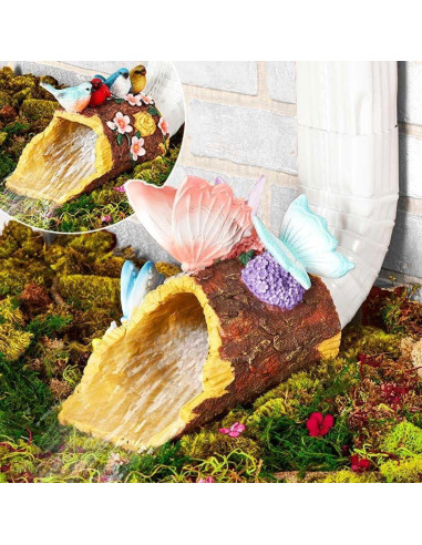 Cubierta de desagüe de resina The Lakeside Pájaro 21.3x16.5cm