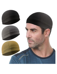 Paquete de 3 Gorras Enfriadoras Baku Silk para Ciclismo